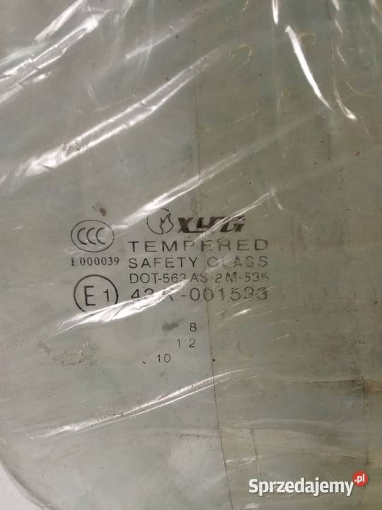 Szyba Bok Prawa Tylna Suzuki SX4Fiat Sedici 06 Bralin