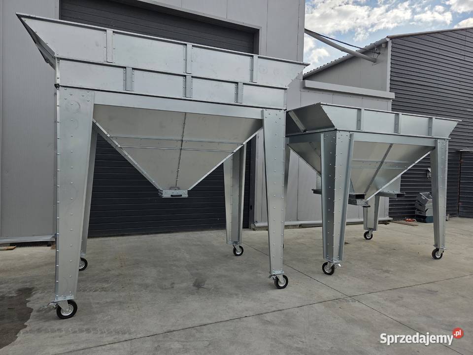 Kosz zasypowy przeładunkowy do zboża i Partynia