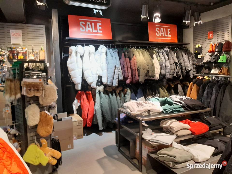 Meble Cropp wyposażenie sklepu 150 m kw Gorlice