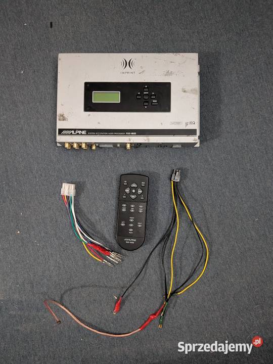 Procesor dźwięku dsp alpine pxe h650 Szprotawa