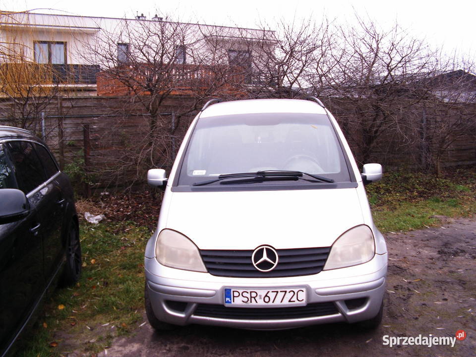 Mercedes Vaneo 16 etylina Gaz 2002 r 203000km Września