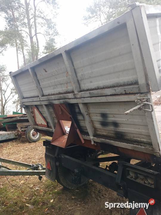 Przyczepa d55 3 stronny wywrot hl brandys nieuszkodzony pomorskie Karsin