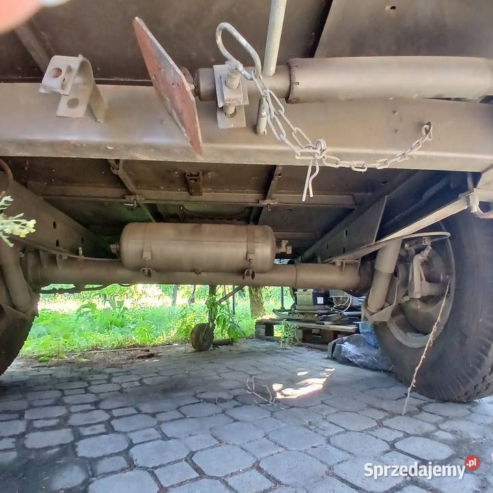 Przyczepa jednoosiowa 15T z wojska 1988r