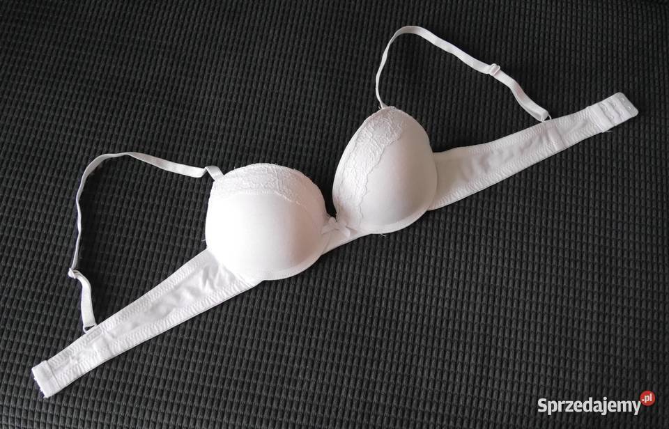 Censored śliczny biustonosz 75 A biały Wrocław