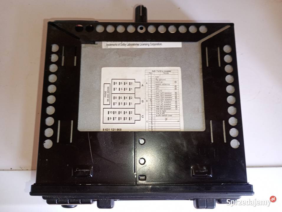 Vintage Radio honda Accord 1994 Producent Wrocław