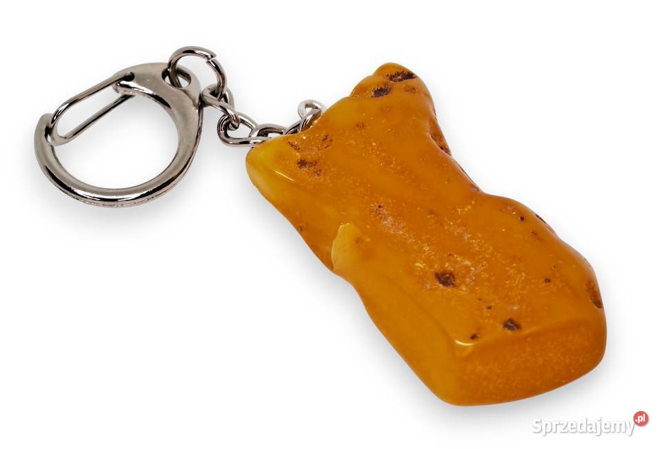 Brelok z bursztynu BURSZTYN BAŁTYCKI breloczek Warszawa
