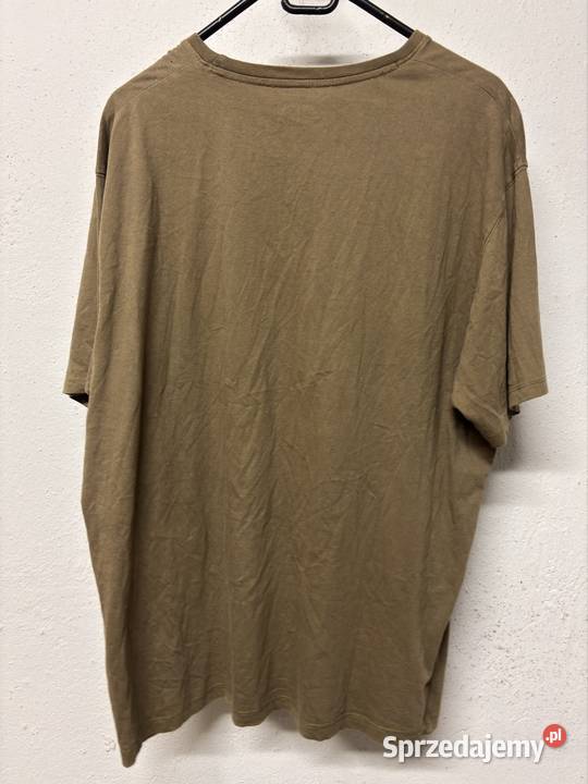 Koszulka męska oversize brązowa luźny krój XXL Spódnice i sukienki Przykona