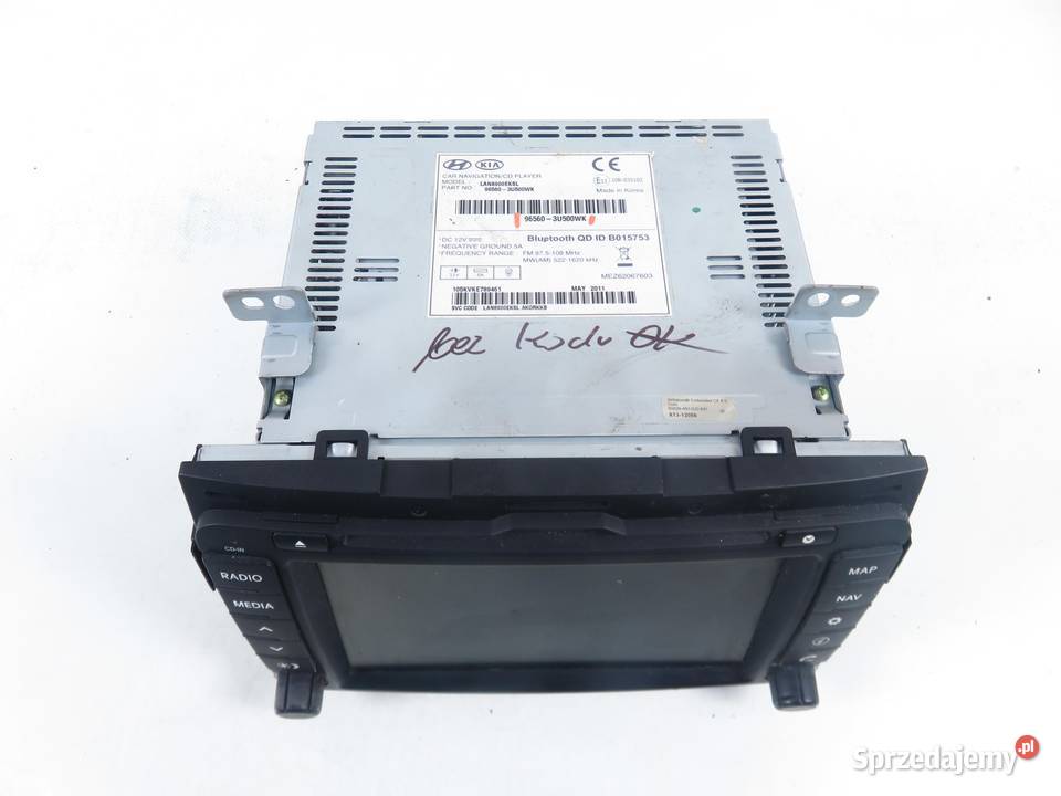 RADIO KIA SPORTAGE III SL 965603U500WK