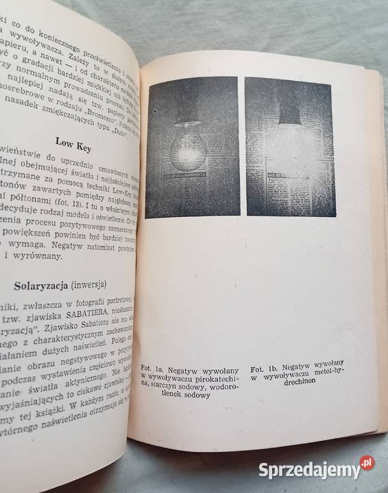 Stanisław Sommer Proces negatywowy i pozytywowy Koźminek sprzedam