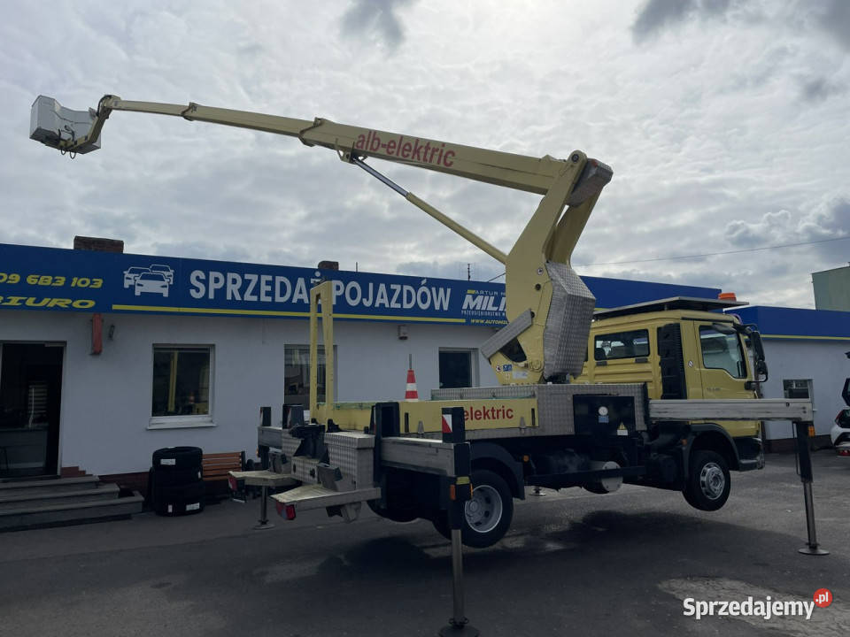 Man inny Man TGL 8180 Podnośnik koszowy 27m Syców sprzedam