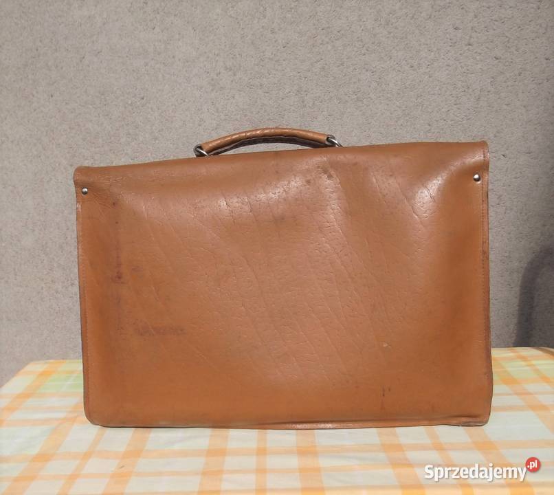 PRL Teczka Skórzana sprzedam
