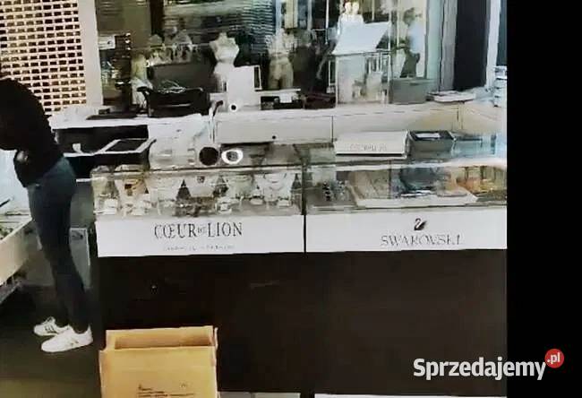 Włoskie meble jubilerskie sklepowe gablota Warszawa