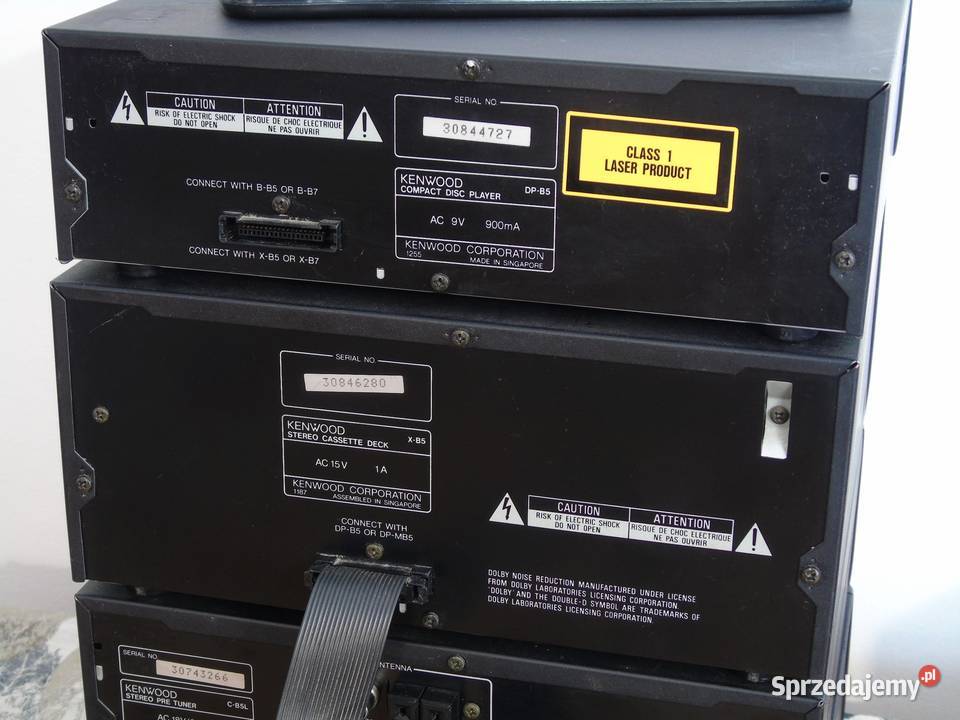 Wzmacniacz pilot korektor graficzny tuner CD Mag Jasło