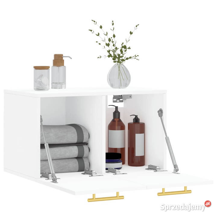Szafka wisząca biała 60x365x35 materiał mazowieckie Warszawa