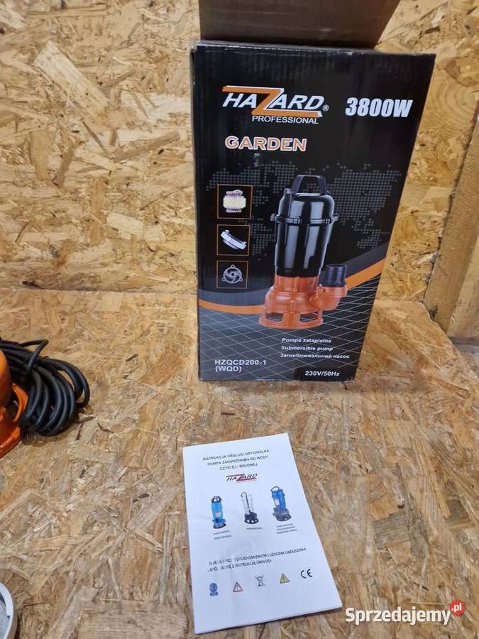 POMPA DO SZAMBA WODY Z DODATKOWYM NOŻEM TNĄCYM Głogowa