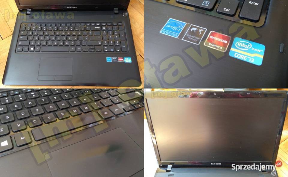 laptop Samsung NP350E7CS03 i33110M 4GB RAM 17 HD Taktowanie 2400