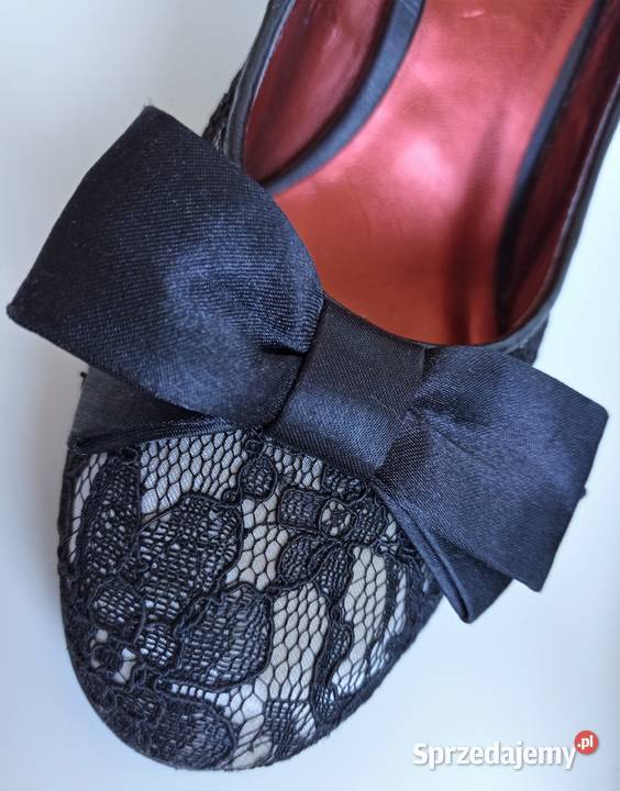 Szpilki czółenka koronka Graceland 36 Czółenka