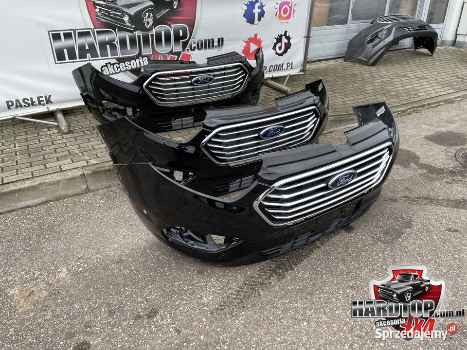 Zderzak Grill Ford Transit Custom 2018 Przód warmińsko-mazurskie sprzedam