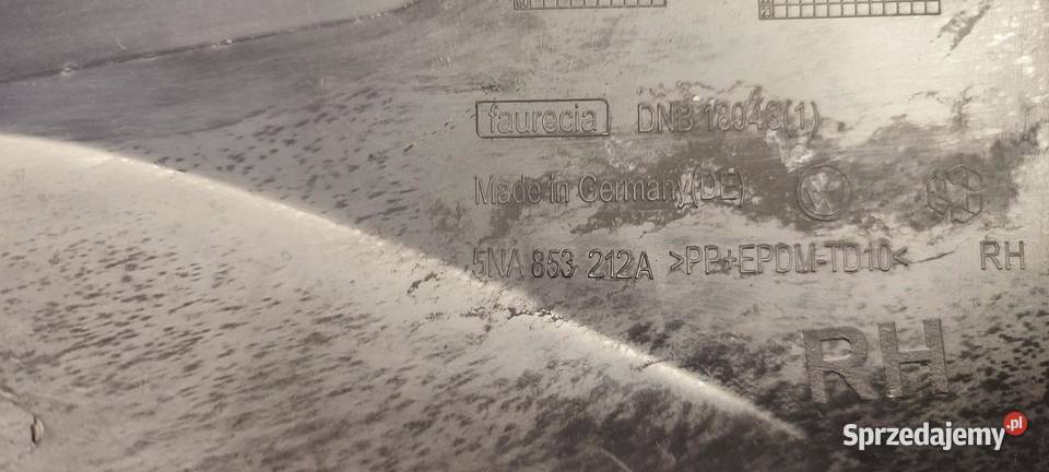 VW TIGUAN II KRATKA ZDERZAKA PRAWY PRZÓD dolnośląskie sprzedam