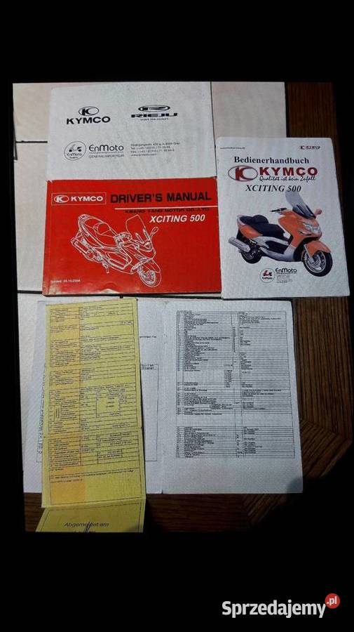 Sprzedam Skuter Kymco Xciting 500 2005 Super opolskie Lubrza