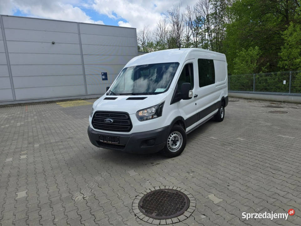 Ford Transit 20 Tdci 2018 R Doka 6 cio Osobowa nieuszkodzony Limanowa