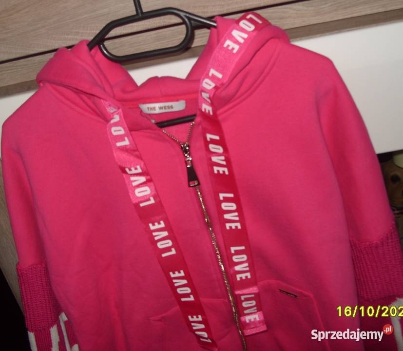 ciepła bluza THE WESS sweterkowe rękawki r ML sprzedam