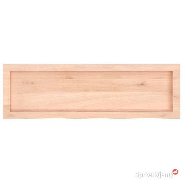 Półka 100x30x24 surowe lite drewno dębowe Meble Warszawa