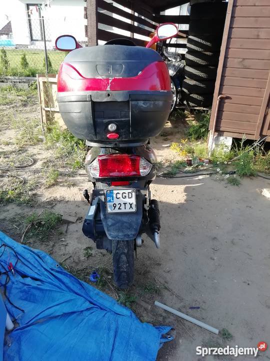 Skuter 50 koła 12 zippbaotian dodatki Motoryzacja Obrowo