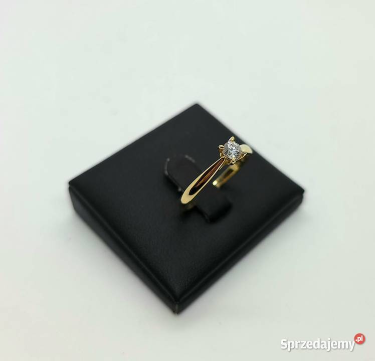 Nowy złoty pierścionek próby 585 254g Rozmiar 18 złoto