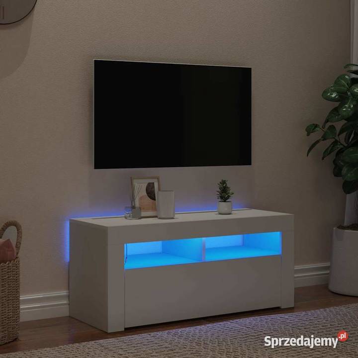 vidaXL Szafka pod TV z oświetleniem LEDSKU804319
