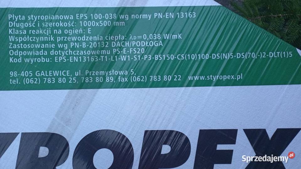 Styropex EPS 100038 Tarnowo Podgórne