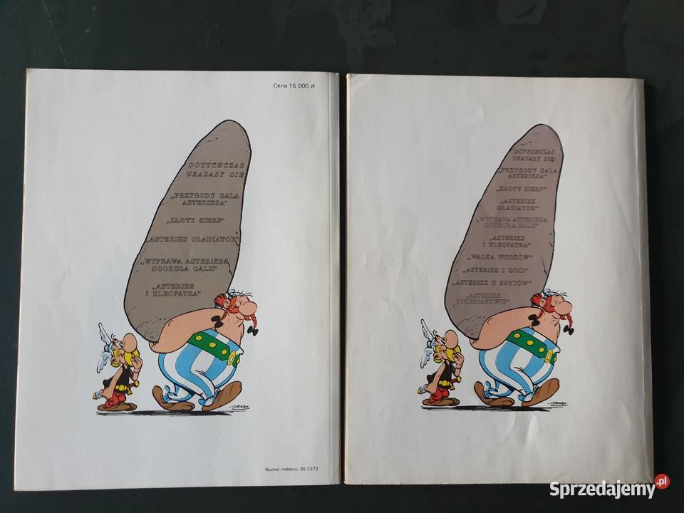 Asterix 8 komiksów pierwsze wydania Gdynia