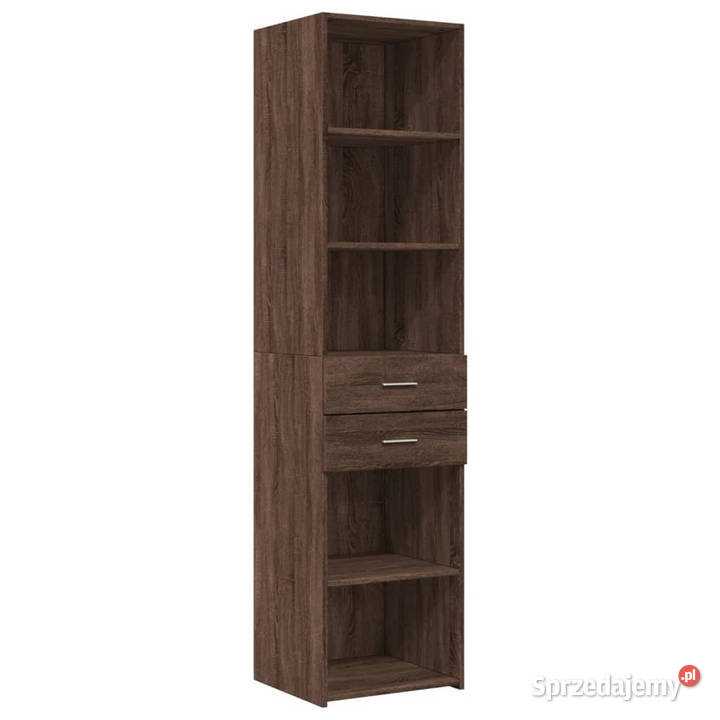 Wąska szafka brązowy dąb 45x425x225 WM3281300 Warszawa