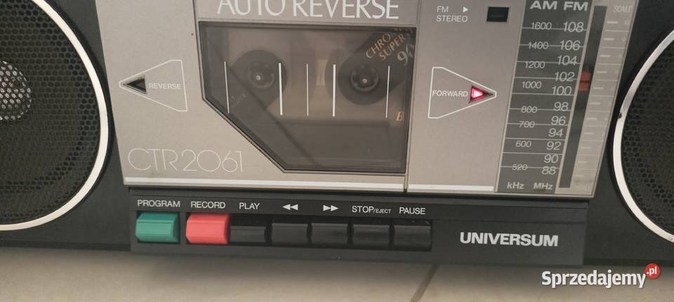 Radiomagnetofon Universum CTR2061 Autorevers świętokrzyskie
