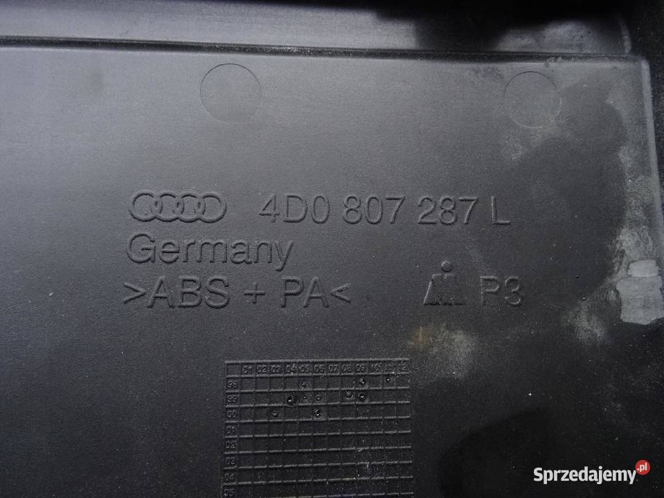 AUDI A8 D2 9902 BLENDA ZDERZAKA PRZOD USA