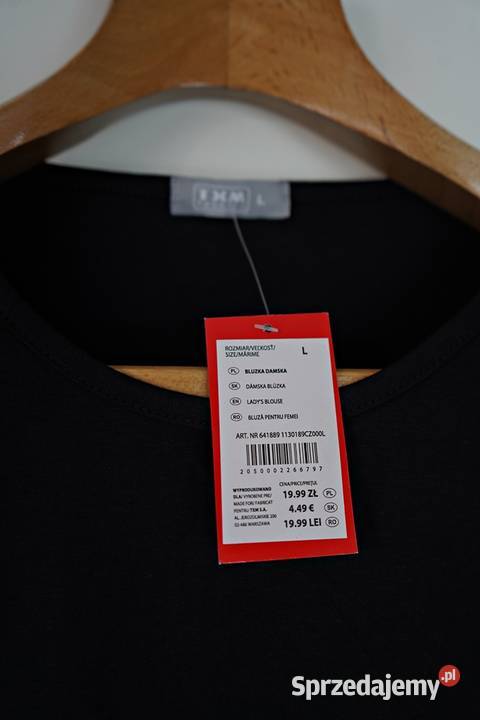 Czarna bluzka TXM sprzedam