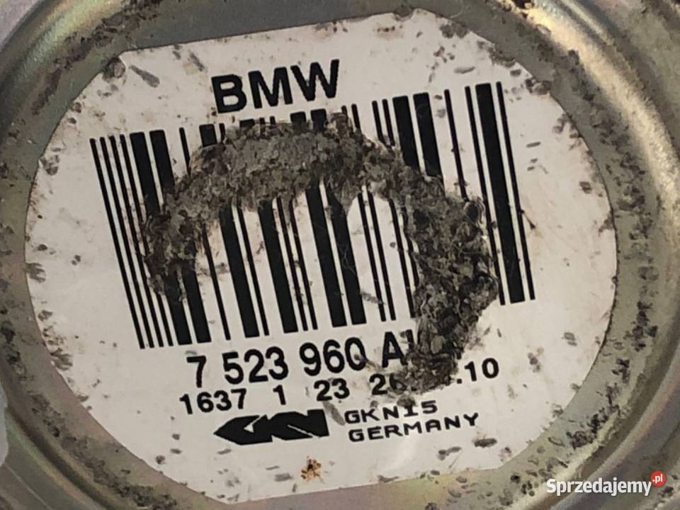 PÓŁOŚ LEWY TYŁ BMW E87 7523960 16 122 Hatchback