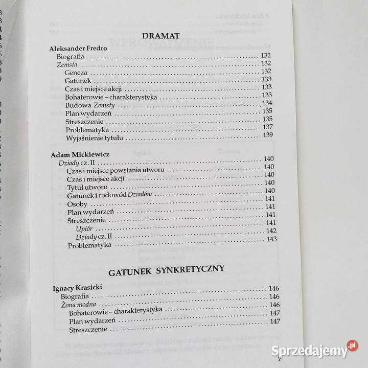 ogumiła Wojnar 1 klasa Streszczenia i analiza Łódź