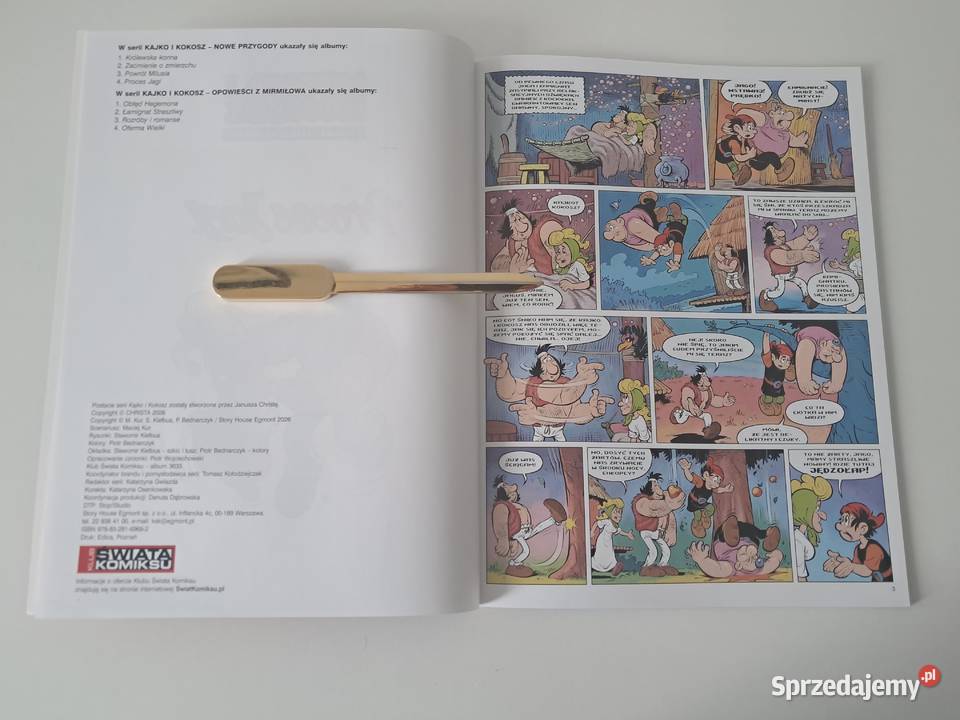 KsiążkakomiksKajko i KokoszNowe przygodyProces