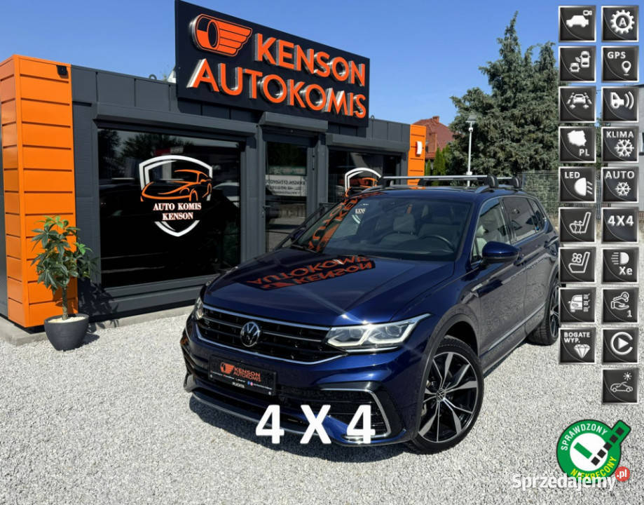 Volkswagen Tiguan RLine Kamera 360 Podgrzewane kujawsko-pomorskie Bydgoszcz