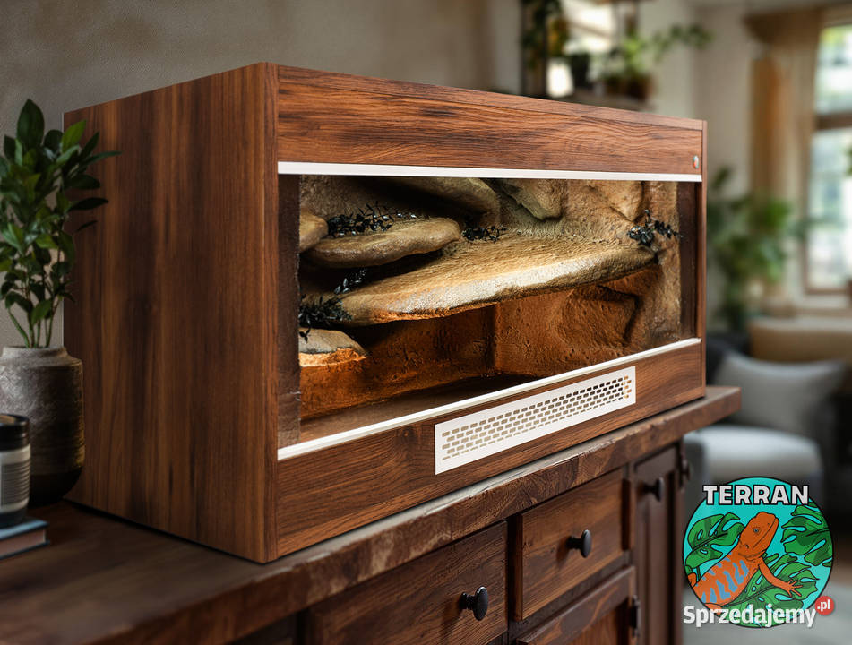 Terrarium nowe ze szkła 80x40x40 Agama gekon wąż Wałbrzych