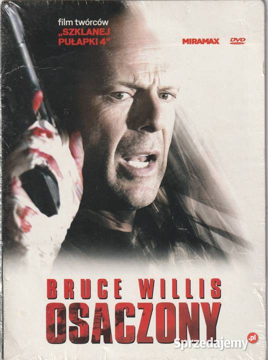 OSACZONY DVD Bruce Willis Pruszków