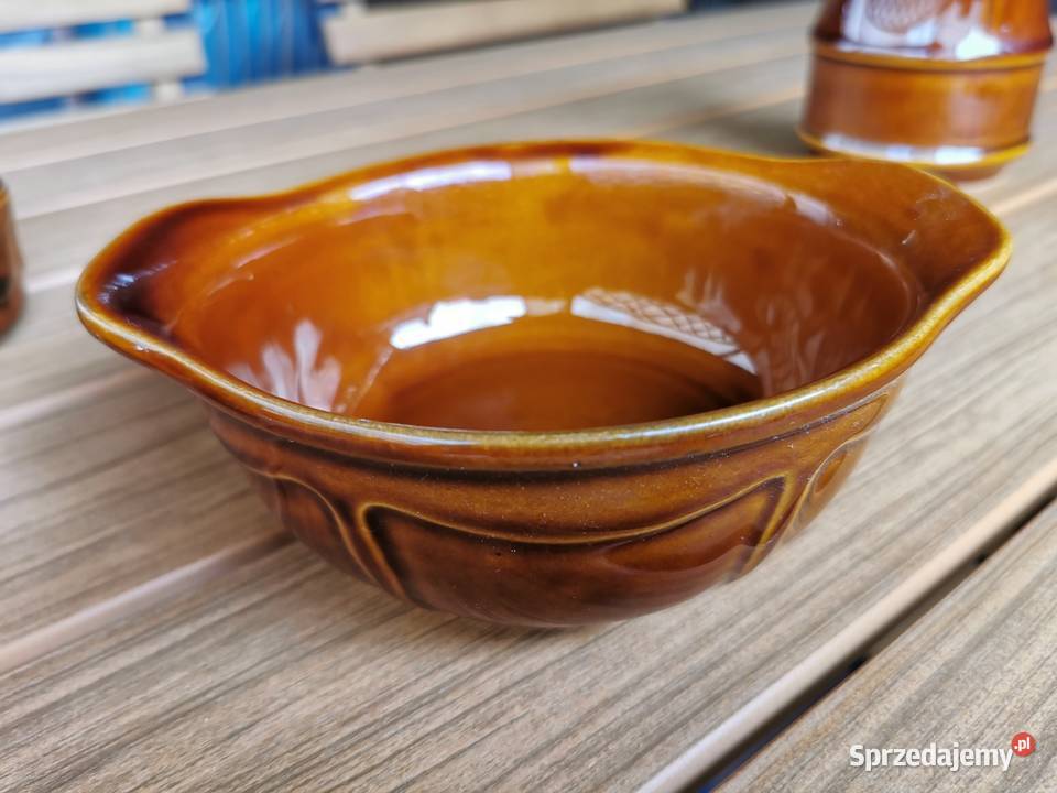 Porcelit Pruszków Prl Vintage Bulionówki dzbanek