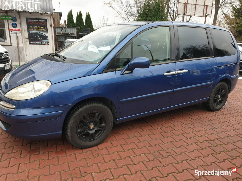Peugeot 807 7 osób Automat Oryginał Przebieg 163 czujnik zmierzchu lubelskie