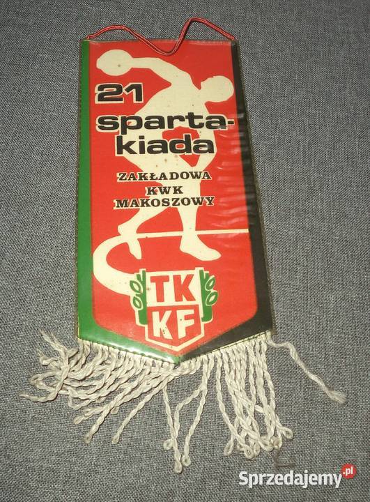 KWK Kopalnia Makoszowy Zabrze PZPR proporczyk Kolekcje Piekary Śląskie sprzedam