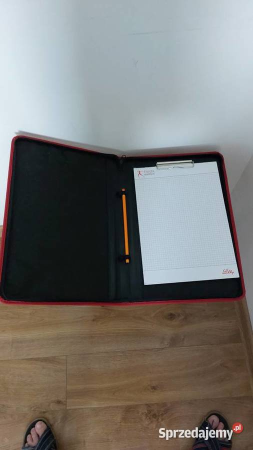 Teczka z notatnikiem Warszawa