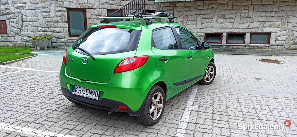 Mazda 2 2009 benzyna 90 bagażnik rowerowy 4/5 sprzedam