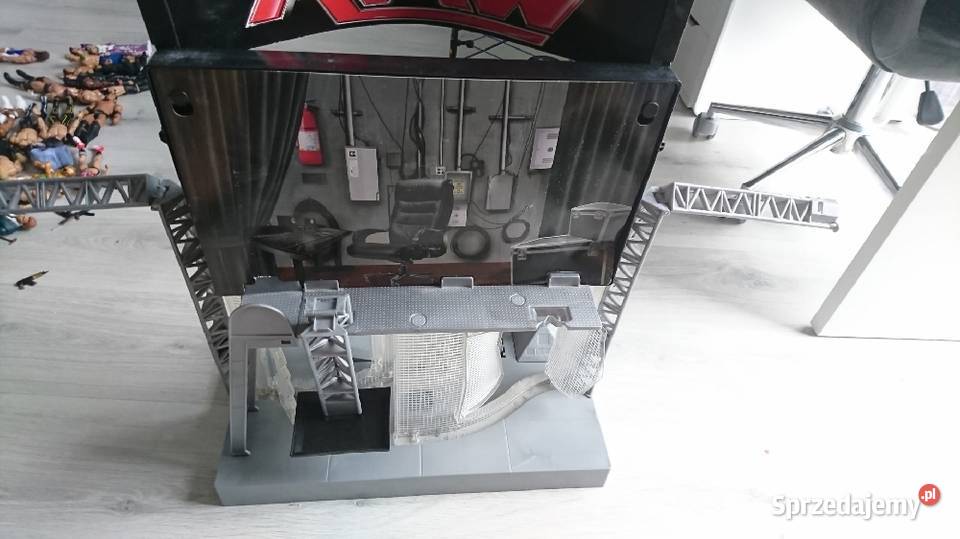 Figurki WWE z Ringiem i Entrance Stagem wielkopolskie Wagowo