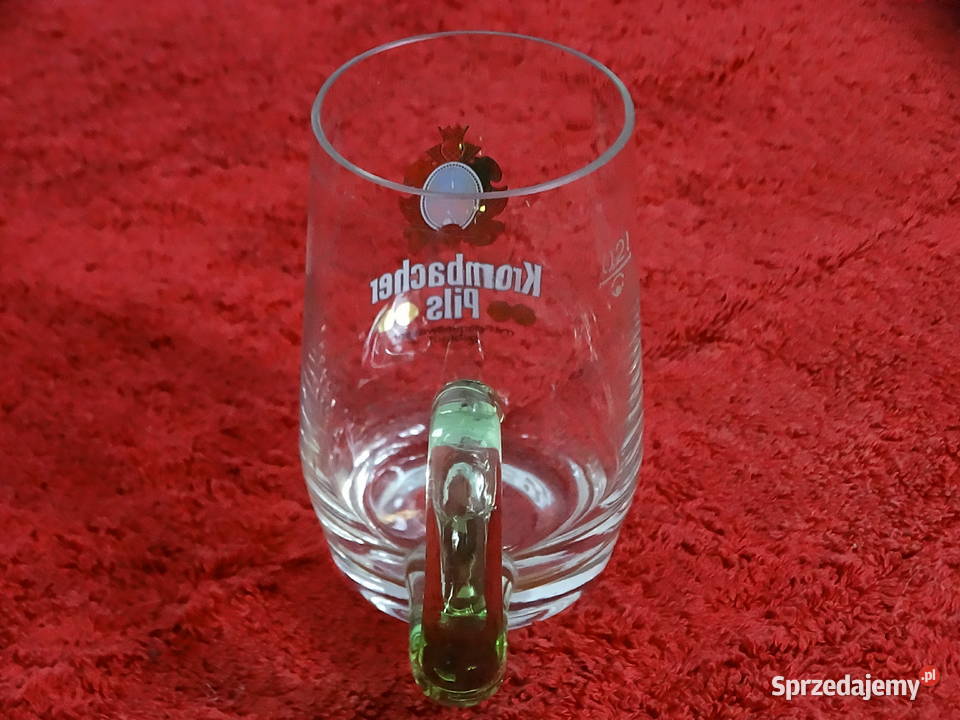 Kultowy Kufel Krombacher Pils Unikatowe Zielone Biłgoraj sprzedam