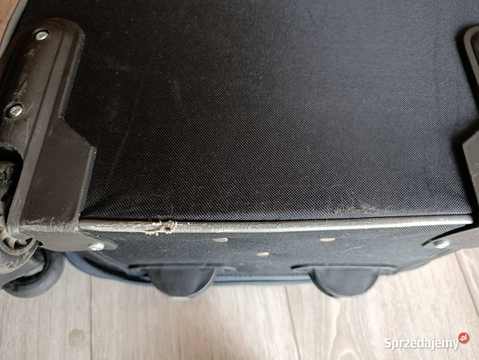 walizka czarna duża pilna sprzedaż Poznań